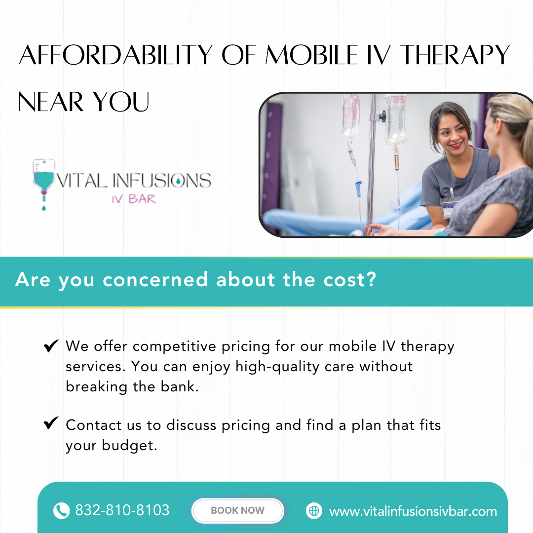 Affordability of Mobile IV Therapy Near You