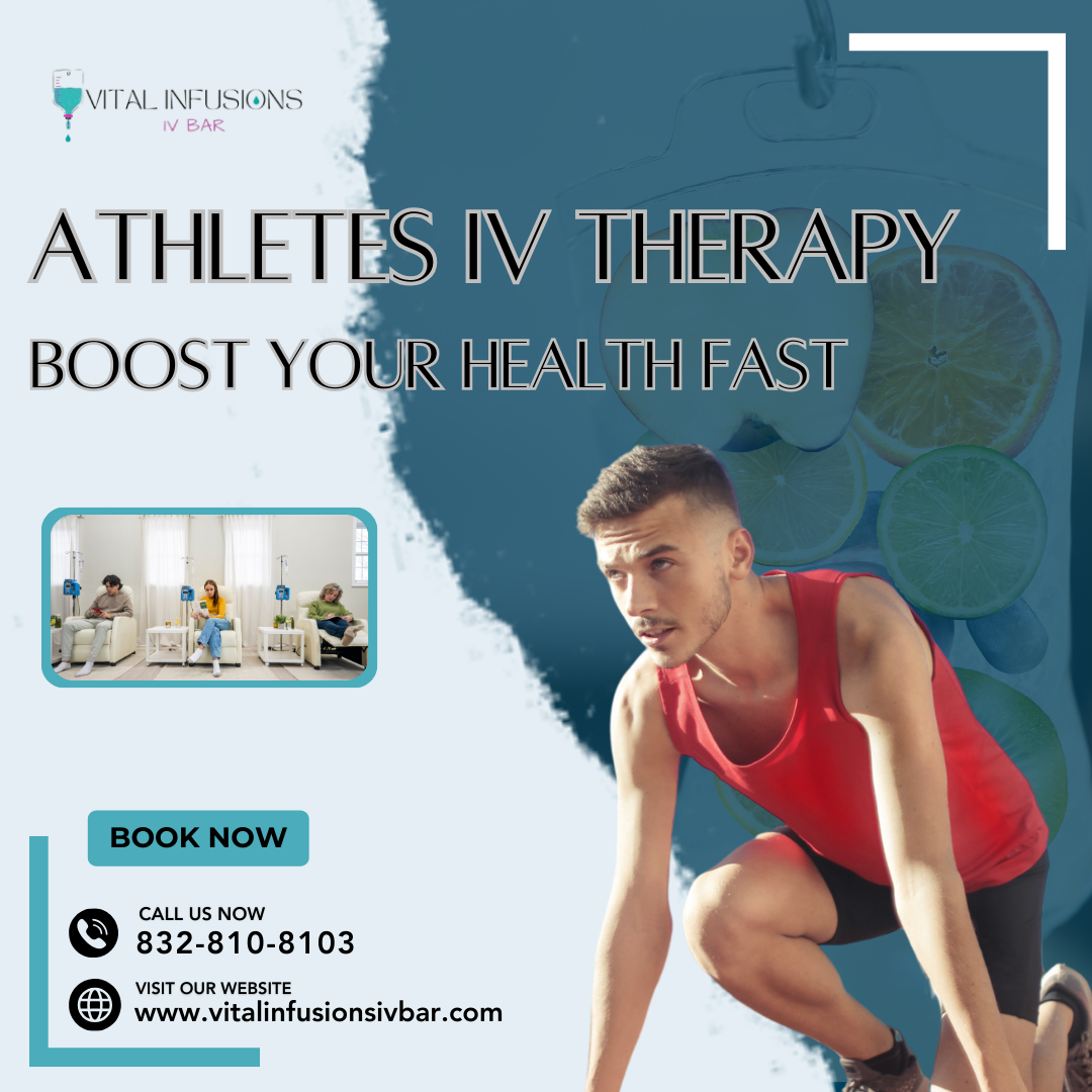 Athletes IV Therapy | Vital Infusions IV Bar