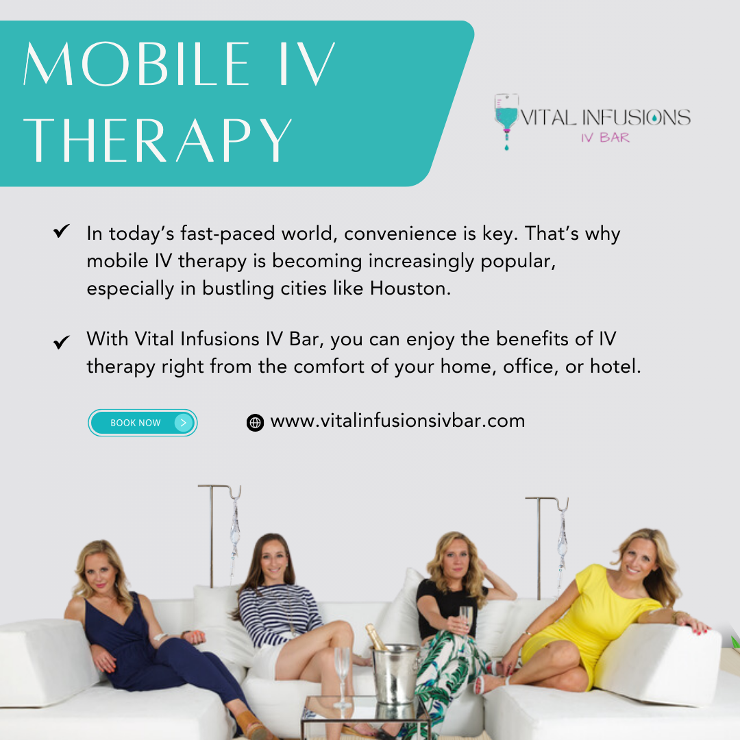 Mobile IV Therapy in Houston, TX