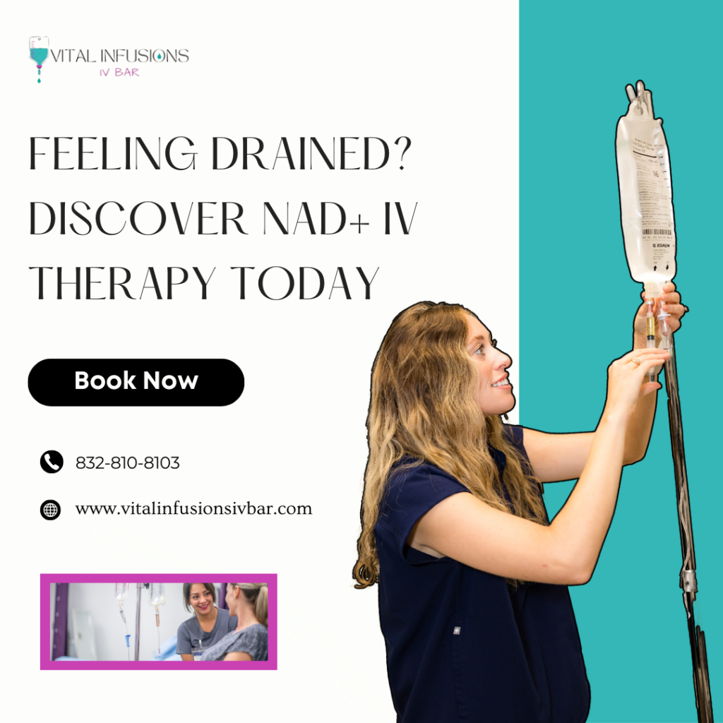 Feeling Drained? Discover NAD+ IV Therapy Today