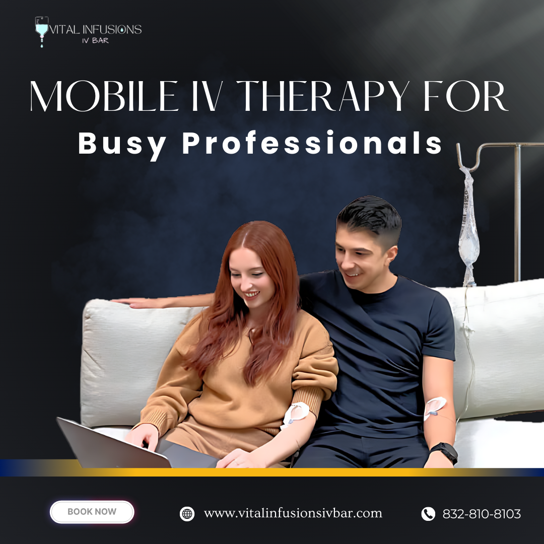 Mobile IV Therapy for Busy Professionals