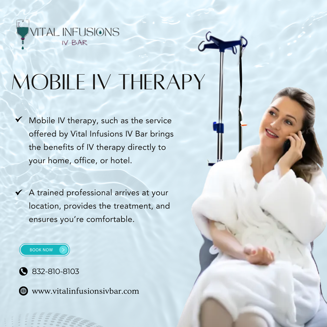 Mobile IV Therapy in Houston, TX