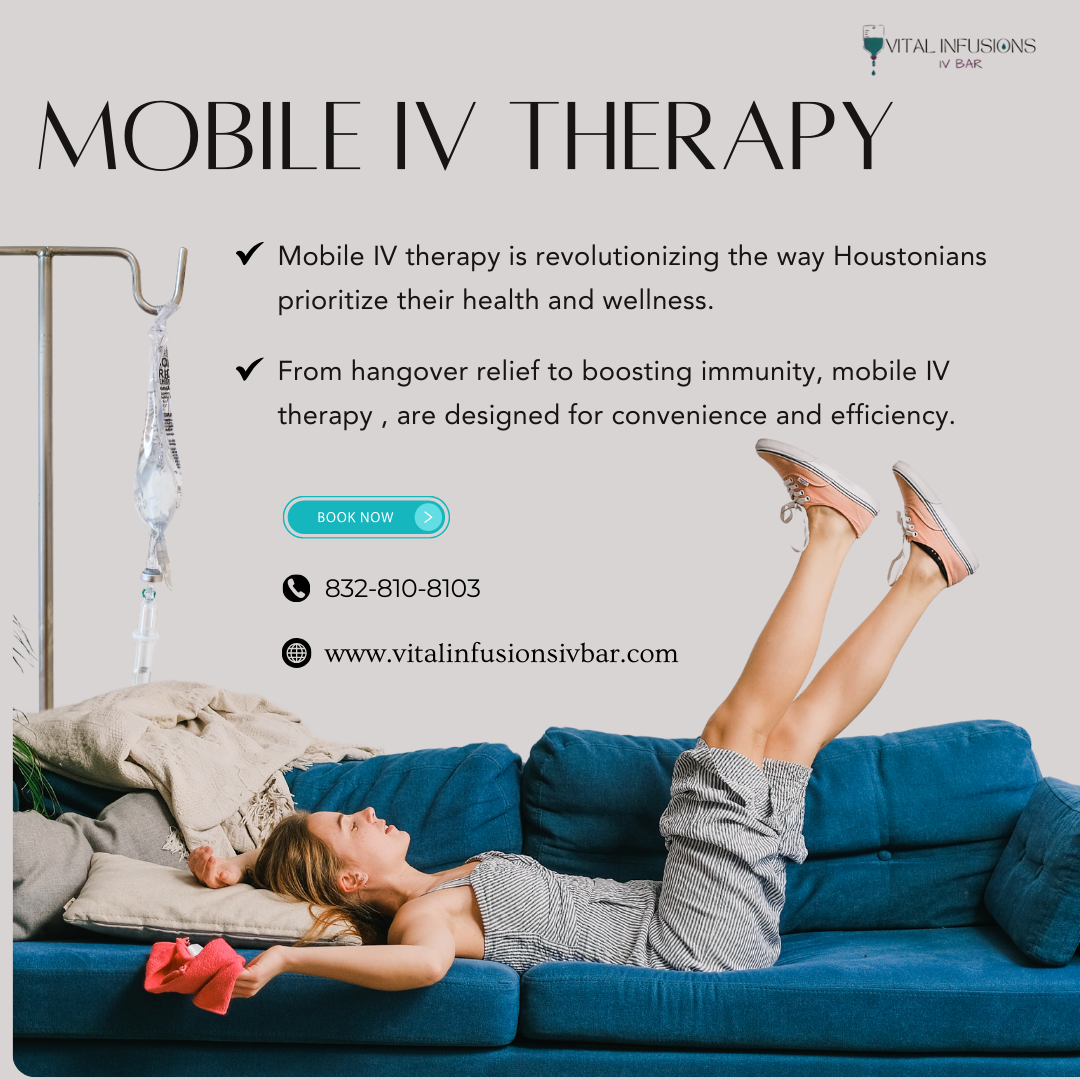 Mobile IV Therapy in Houston, TX