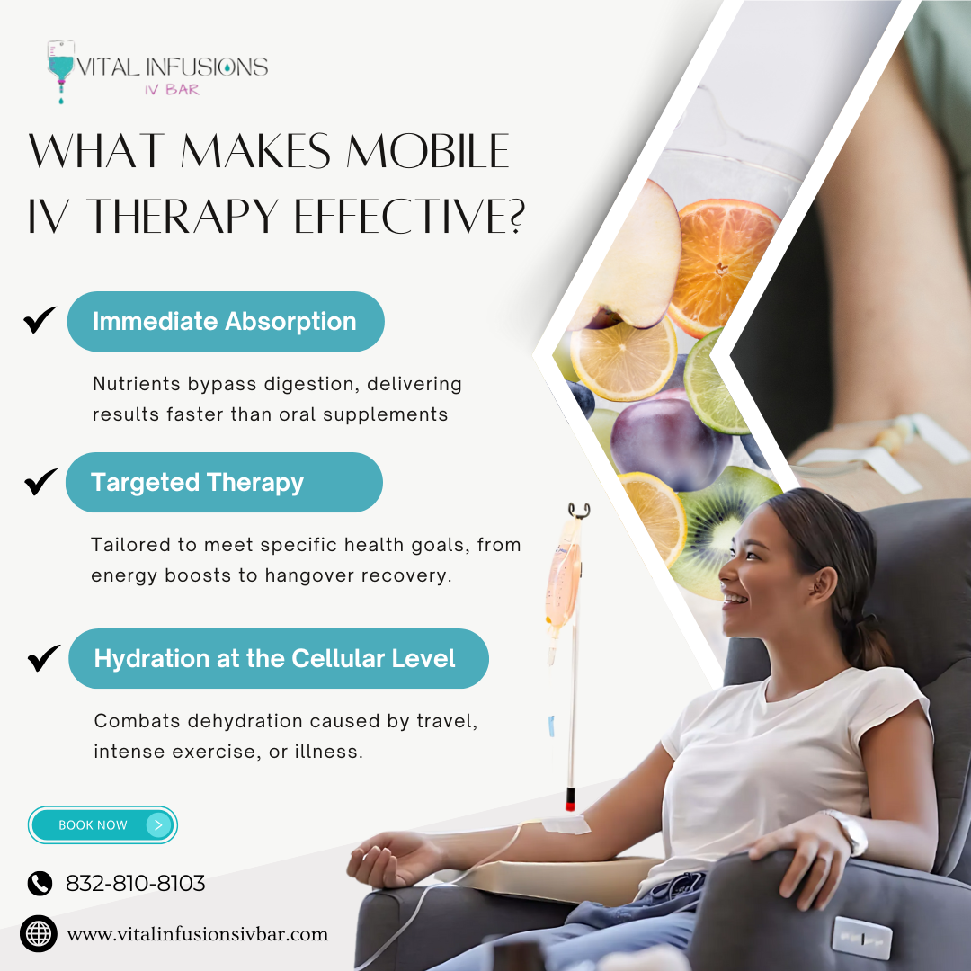 What Makes Mobile IV Therapy Effective?