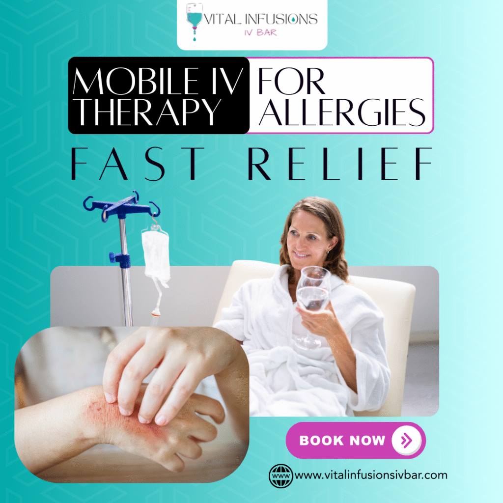 IV Therapy for Allergies | Stop the Sneezing