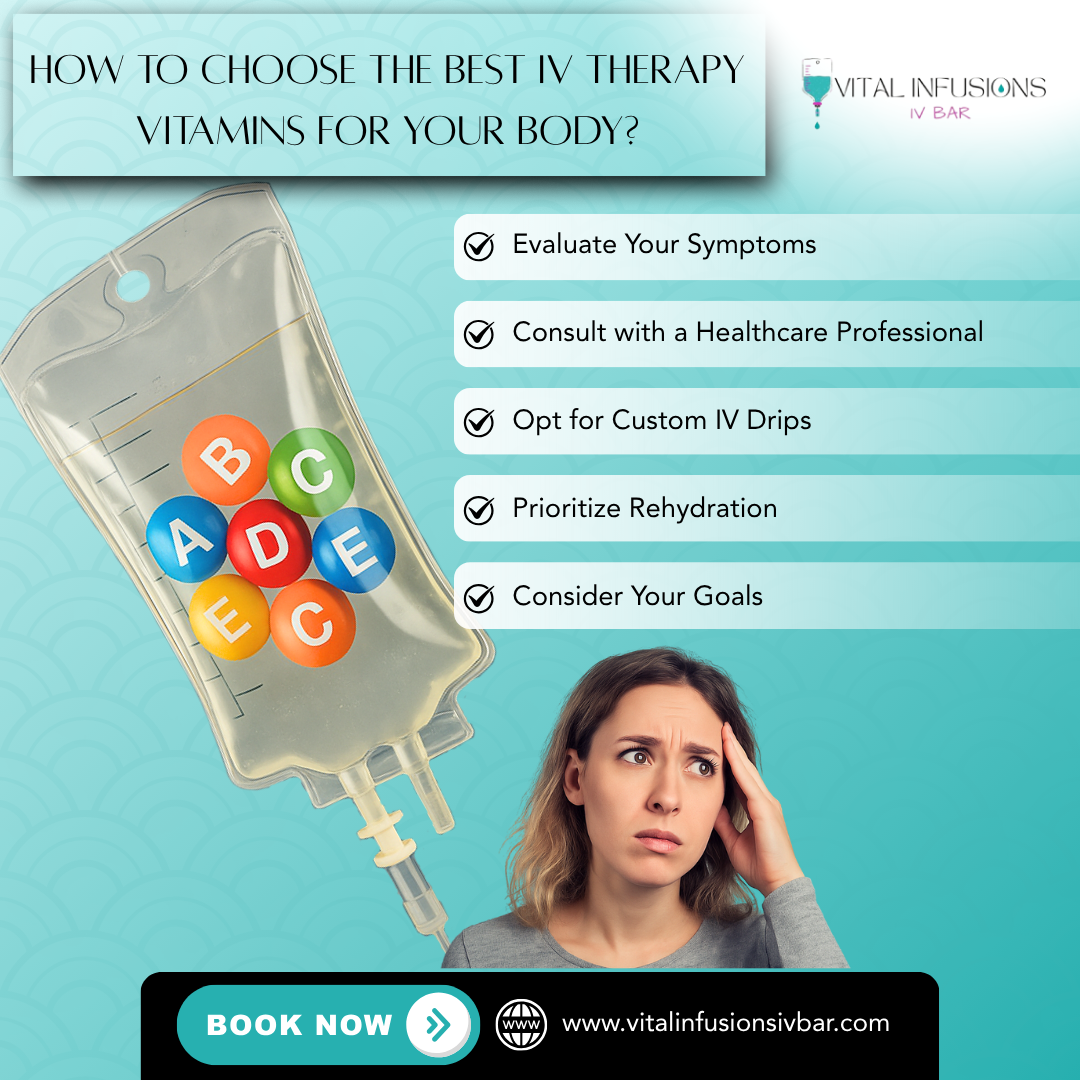 How to Choose the Best IV Therapy Vitamins for Your Body?