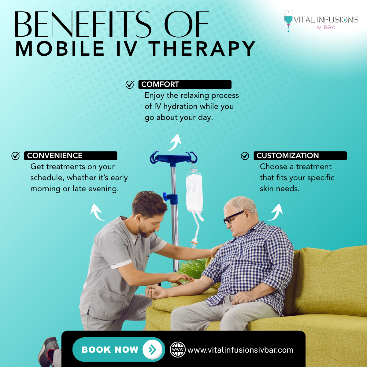 Benefits of Mobile IV Therapy in Houston, TX
