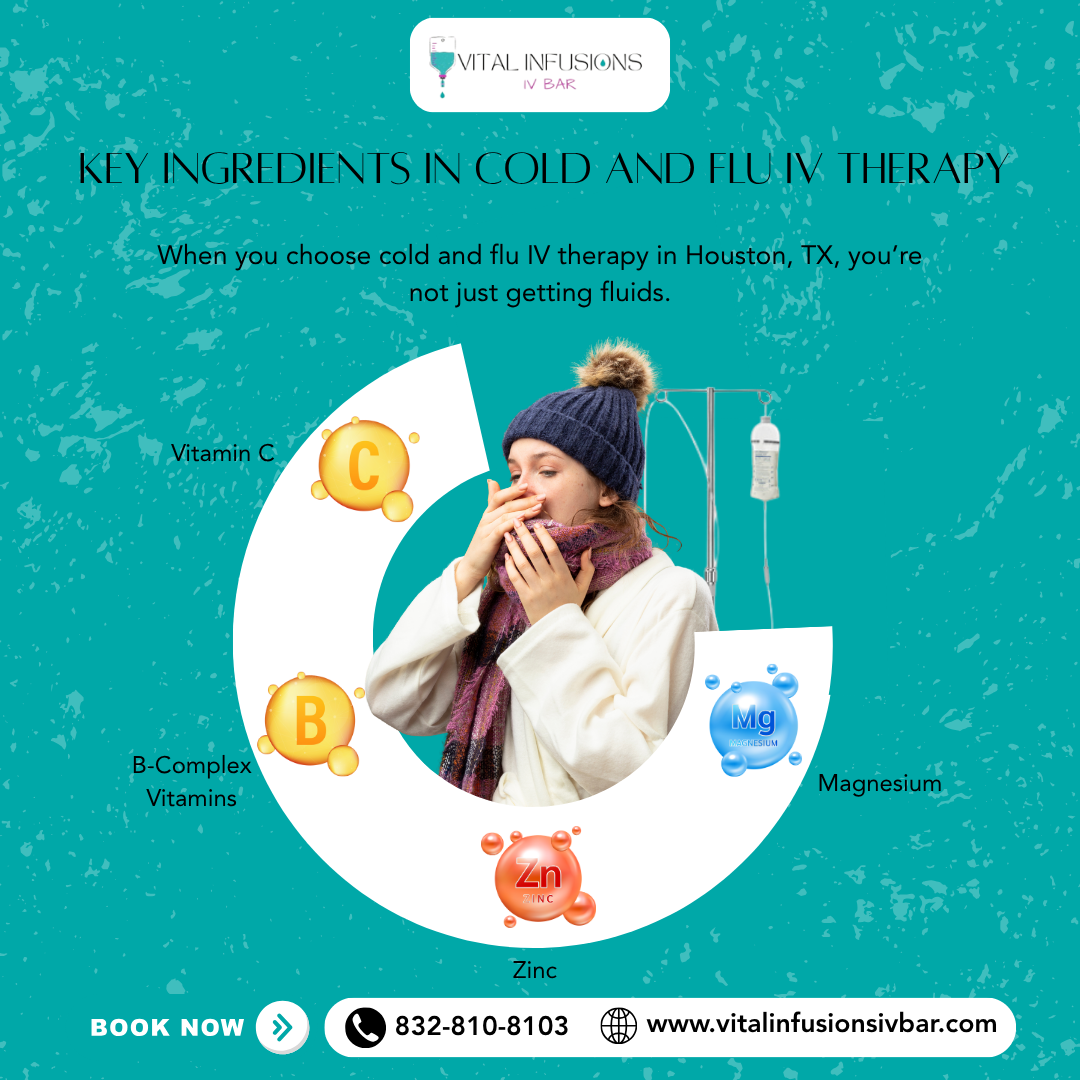 Key Ingredients in Cold and Flu IV Therapy