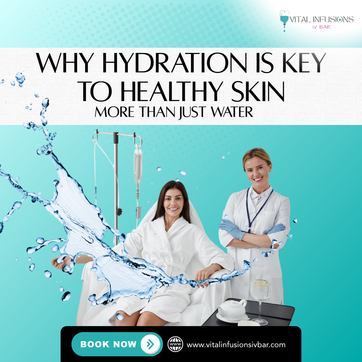 Why Hydration is Key to Healthy Skin: More Than Just Water
