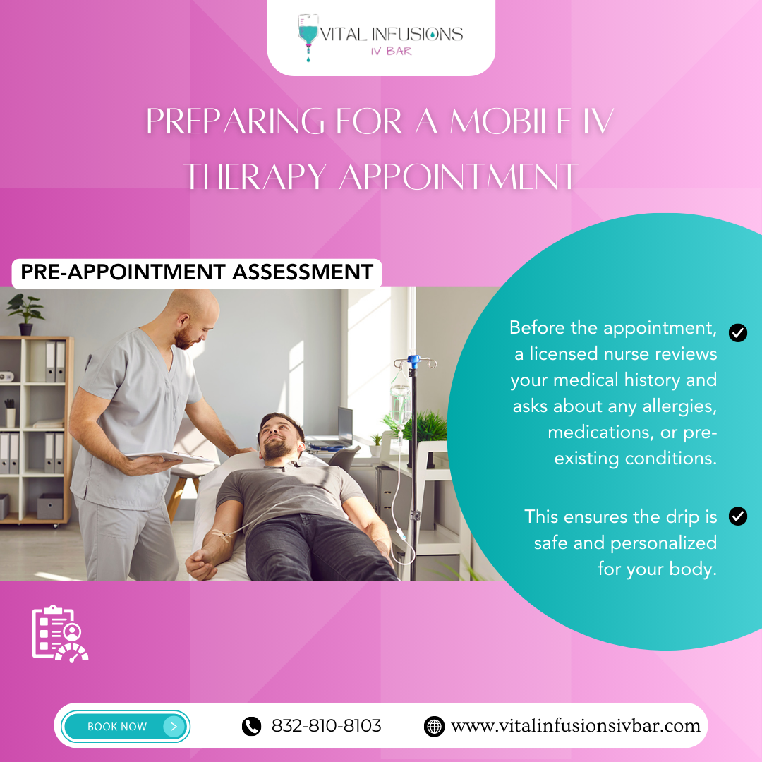 Preparing for a Mobile IV Therapy Appointment