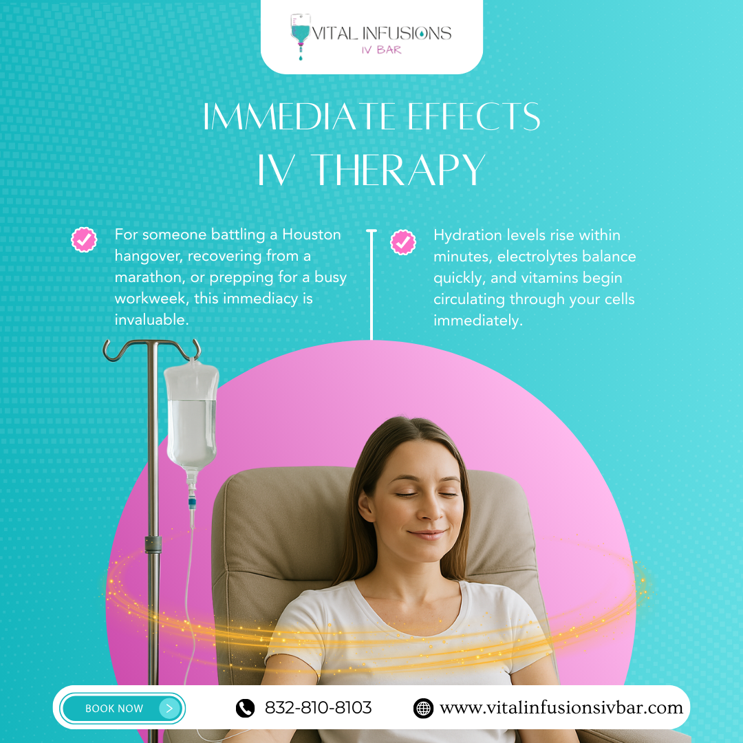 Immediate Effects in IV Therapy